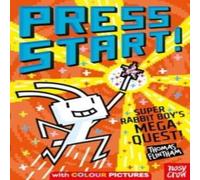 Thomas Flintham Press Start Super Rabbit Boy's Mega Quest Paperback Book Thomas Flintham Multicolor