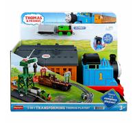 Thomas & Friends 2-in-1 Transforming Push-Along Train and Track Set Brand New