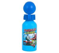 Thomas & Friends Aluminium Water Bottle with Polypropylene Lid, Blue, 400ml, Featuring Thomas, James and Percy, for Children 48+ Months