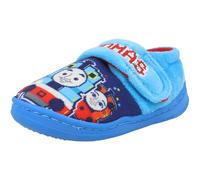 THOMAS & FRIENDS Boys Blue Adjustable Touch and Close Strap Slippers - UK Child 10