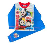 THOMAS & FRIENDS, Boys Thomas The Tank Engine Pyjamas, Blue, Age 2-3 Years