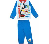 THOMAS & FRIENDS, Boys Thomas The Tank Engine Pyjamas, Blue, Age 4-5 Years