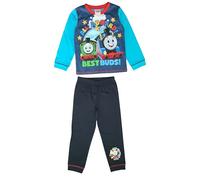 THOMAS & FRIENDS, Boys Thomas The Tank Engine Pyjamas featuring Thomas and Percy, Blue, Age 4-5 Years