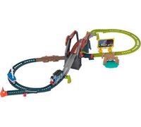 Thomas & Friends Bridge Lift Thomas & Skiff Train Set with Motorized Engine and Toy Boat for Preschool Kids Ages 3 Years and up