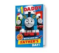 thomas & friends, daddy, fathers day card