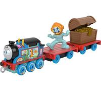 Thomas & Friends Diecast Toy Train Deep Sea Thomas Push-Along Engine with Ocean Cargo for Preschool Kids Ages 3+ Years