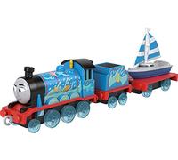 Thomas & Friends Diecast Toy Train Gordon Sets Sail Push-Along Engine with Boat Cargo for Preschool Kids Ages 3+ Years