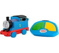 Thomas & Friends Fisher-Price My First Thomas & Friends R/C Thomas, battery-powered remote-controlled train engine with character phrases for toddlers, GPV86