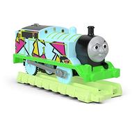 Thomas & Friends Hyper Glow Thomas FVJ73 Age 3+, Thomas the Tank Engine & Friends Glow in the Dark Trackmaster Engine, Multicolour