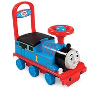 Thomas & Friends Kids Ride On Toys for 1+ years Boys and Girls - Sit and Ride On Thomas the Tank Engine Toy with Steering Wheel - Easy Assembly Toddler Walker Toy - Outdoor and Indoor Push Along Car