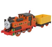 Thomas & Friends Motorized Toy Train, Classic Nia Battery-Powered Engine & Cargo Car, Storytelling Play for Preschoolers, JGF97