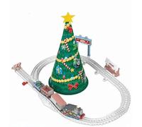 Thomas & Friends Motorised Motor Christmas Train Set with Track and Tree