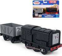 THOMAS & FRIENDS Motorized Diesel Engine & Troublesome Truck Vehicle | Battery-Powered Toy Train & Tender Vehicle for Preschoolers, Classic Characters from the Railway Series , JLL47