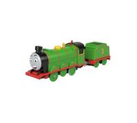Thomas & Friends Motorized Toy Train Henry Battery-Powered Engine with Tender for Preschool Kids Ages 3+ Years, HTN40