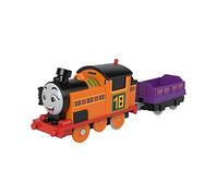 Thomas & Friends Motorized Toy Train Nia Battery-Powered Engine with Cargo for Pretend Play Preschool Kids Ages 3+ Years, HDY63, Multicolor/Assorted