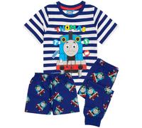 Thomas & Friends Pyjamas Boys Trains T Shirt With Long Or Short Bottoms