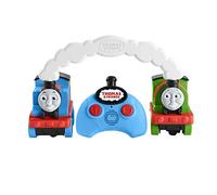 Thomas & Friends Race & Chase R/C - UK English Edition, remote controlled toy train engines for toddlers and preschool kids, HDB64