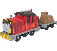 Thomas & Friends Salty Toy Train, Battery-Powered Motorized Engine with Cargo Car for Preschool Pretend Play , HMC21