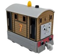 Thomas Friends Toby Metal Diecast All Engines Go FisherPrice PushAlong Toy Train for Preschool Kids Ages 3 HTN28