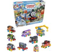 Thomas & Friends Toy Trains Toy Set Thomas’ 7 Days of Surprises, 10-Piece Diecast Vehicles with Cargo for Kids Ages 3+ Years (Amazon Exclusive)