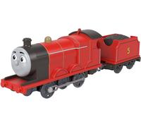 Thomas Friends Train Model Motorized James Locomotive With Trailer 20Cm JGF95