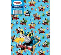 Thomas & Friends Wrapping Paper 8 Sheets 8 Tags Sheet Size 70cmx50cm Official Product Responsibly Resourced
