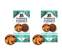 Thomas Fudge's Florentines Salted Caramel Biscuits, Remarkable Bakery, 6 per Pack