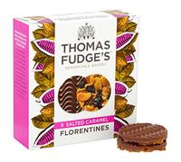 Thomas Fudge's Salted Caramel Florentines 150g (Pack of 8) 18155