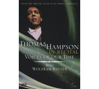 Thomas Hampson in Recital: Voices of Our Time [DVD]