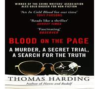 Thomas Harding Blood on the Page Paperback Book Thomas Harding Multicolor