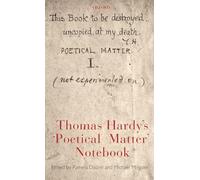 Thomas Hardy's 'Poetical Matter' Notebook