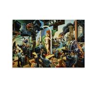 Thomas Hart Benton Outstanding Works Poster Hollywood Print Photo Art Painting Canvas Home Decorative Bedroom Modern Decors 08x12inch(20x30cm)