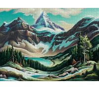 Thomas Hart Benton Trail Riders 1000-Piece Jigsaw Puzzle