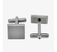 Thomas Henry Matte Square Polished Edges Cufflinks SCUFF277