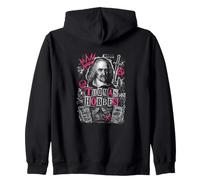Thomas Hobbes Leviathan Philosophy Political Theory Zip Hoodie