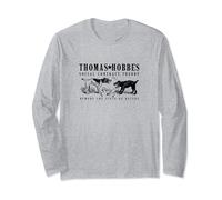 Thomas Hobbes State of Nature Long Sleeve T-Shirt