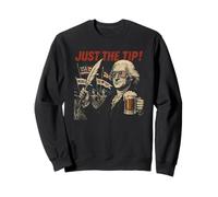 Thomas Jefferson Funny 4th of July Just The Tip Sweatshirt