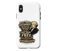 Thomas Jefferson Wise and Frugal Government Case for iPhone X/XS