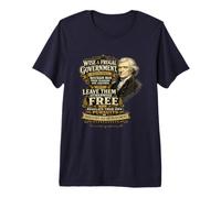 Thomas Jefferson Wise and Frugal Government Premium T-Shirt
