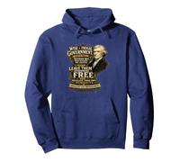 Thomas Jefferson Wise and Frugal Government Pullover Hoodie