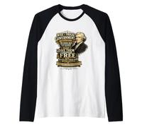 Thomas Jefferson Wise and Frugal Government Raglan Baseball Tee