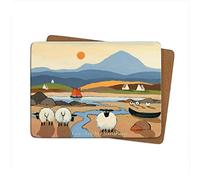 Thomas Joseph Ewe Are My Sunshine Table Mat - Sheep Gift Placemat with Cork Backing