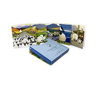 Thomas Joseph Greeting Cards - Whimsical World of Thomas Joseph - 10 Sheep Notelets with Envelopes - All Occasion Blank Cards - Thank You Card, Birthday Card, Sympathy Card - Pack 3