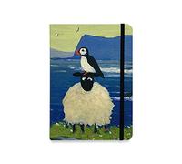 Thomas Joseph "Puffin Compares to Ewe Flexible Pocket Notebook - Funny Sheep - 170mm x 120mm