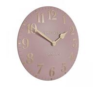 Thomas Kent Arabic Blush Pink Large Wall Clock - 20"