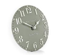 Thomas Kent Arabic Mantel Clock, Seagrass, Size 6in