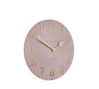 Thomas Kent Arabic Pink Blush Small Wall Clock - 12"