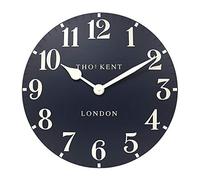 Thomas Kent Classic Arabic Large Wall Clock Ink Blue 20"