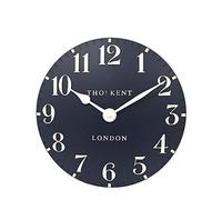 Thomas Kent Arabic Wall Clock, 12", Ink