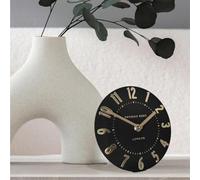 Thomas Kent London Mulberry Noir Small Mantel Clock